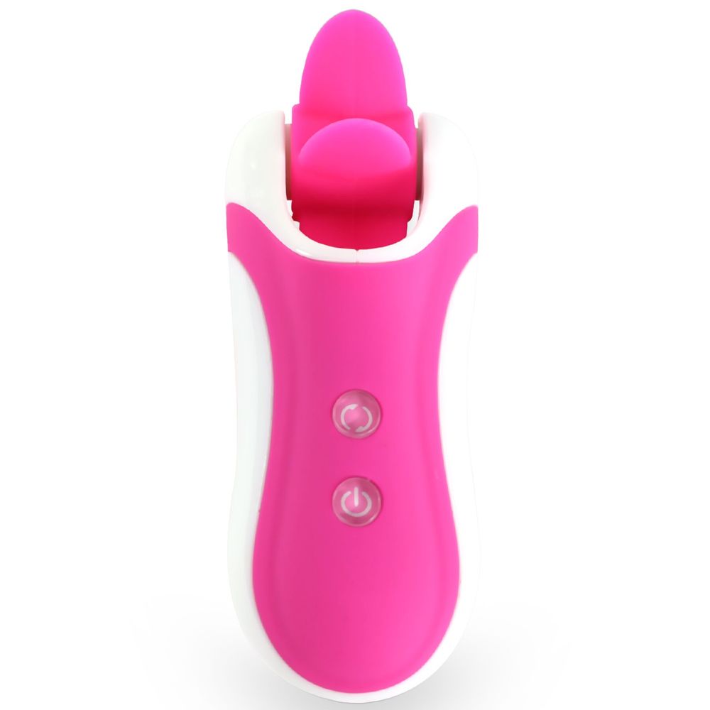 Стимулятор з імітацією оральних ласок FeelzToys - Clitella Oral Clitoral Stimulator Pink