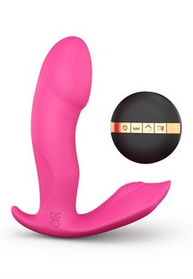 Вибратор Dorcel Secret Clit с подогревом и пультом ДУ, можно под одежду, голосовое управление