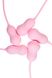 Набір вагінальних кульок Flovetta By Toyfa Tulips, силікон, рожевий, 5,3 см