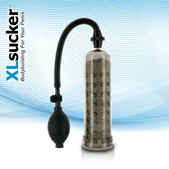 Массажная вакуумная помпа для увеличения пениса XLsucker Penis Pump Black