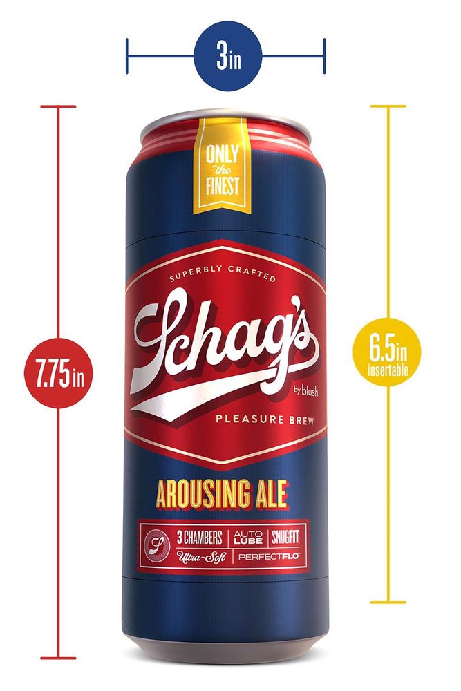Мастурбатор SCHAG’S AROUSING ALE FROSTED