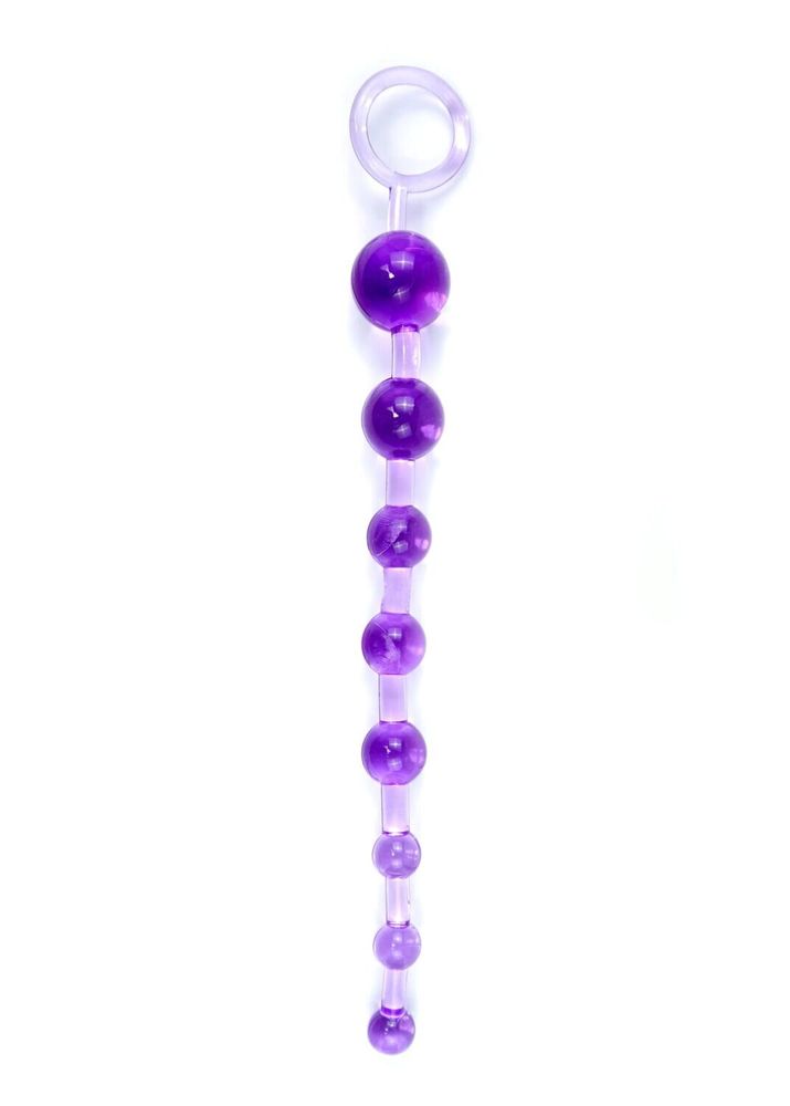 Анальные бусы Jelly Anal Beads PURPLE