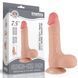 Фалоімітатор Sliding-Skin Dual Layer Dong 7.5 з присоскою, подвійна щільність, тілесний
