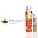 Комплект смакових лубрикантів System JO GWP - Peaches & Cream - Peachy Lips 120 мл & H2O Vanilla 30