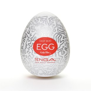 Мастурбатор яйцо Tenga Keith Haring EGG Party