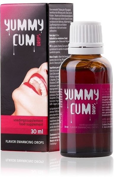 Краплі для поліпшення смаку сперми Yummy Cum Drops 30 мл від Cobeco Pharma