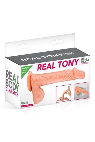 Фаллоимитатор реалистичный Real Body - Real Tony Flash