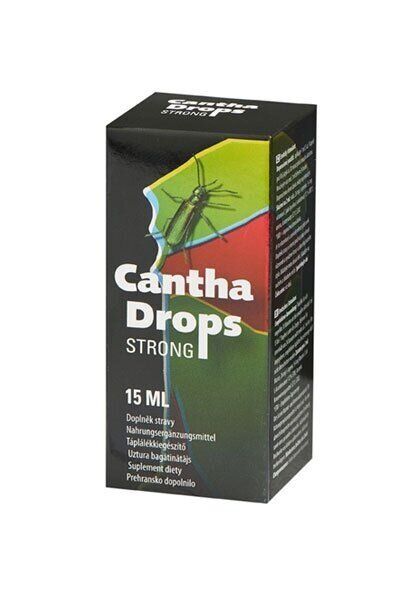 Збуджуючі краплі для двох Cantha Drops Strong 15 мл