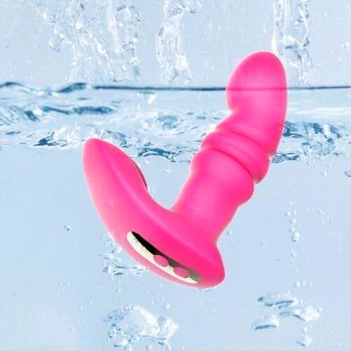 Смарт вибратор-пульсатор Fun Town Jive Pink, имитация фрикций, Розовый