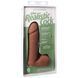 Фалоімітатор Doc Johnson The Realistic Cock ULTRASKYN - 6 Inch with Balls Caramel, Коричневий