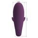 Вібратор для двох PRETTY LOVE Jayleen, 12 vibration functions Mobile APP Long-distance Control, Темно-фіолетовий