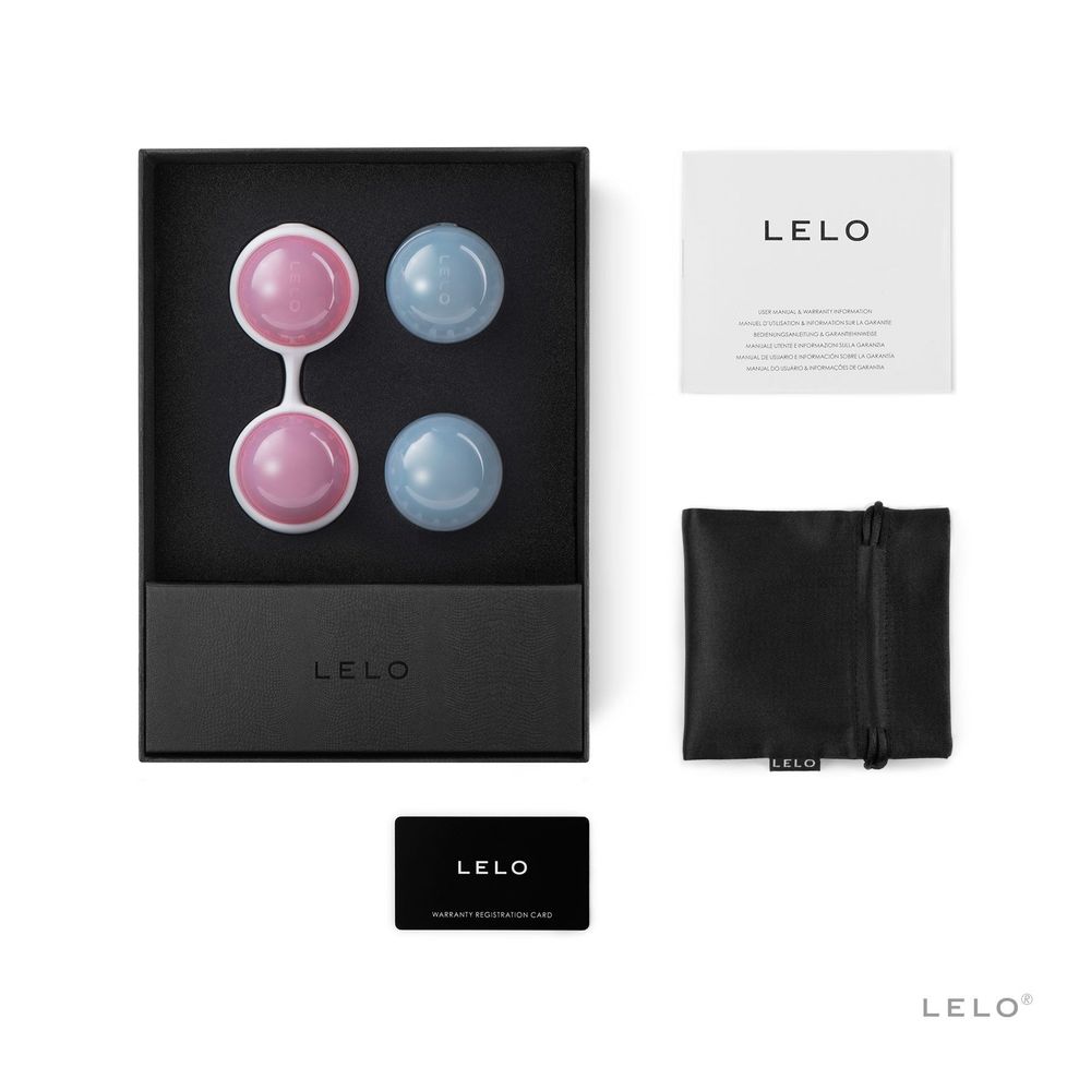 Набір вагінальних кульок LELO Beads, діаметр 3,5 см, навантаження, що змінюється, 2х28 і 2х37 г