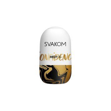 Яйце-мастурбатор Svakom Hedy X-Confidence, Білий