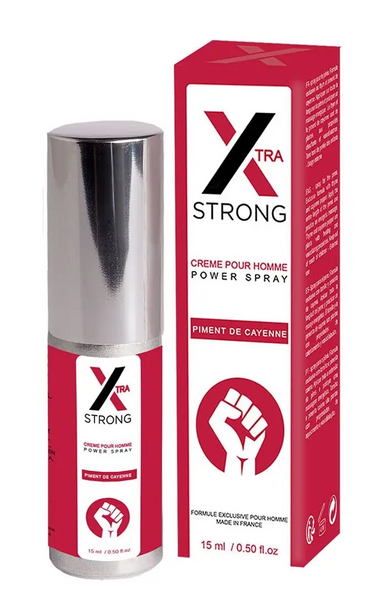 Стимулюючий спрей X-strong penis power spray