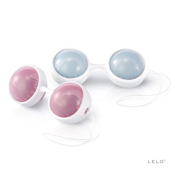 Набір вагінальних кульок LELO Beads, діаметр 3,5 см, навантаження, що змінюється, 2х28 і 2х37 г