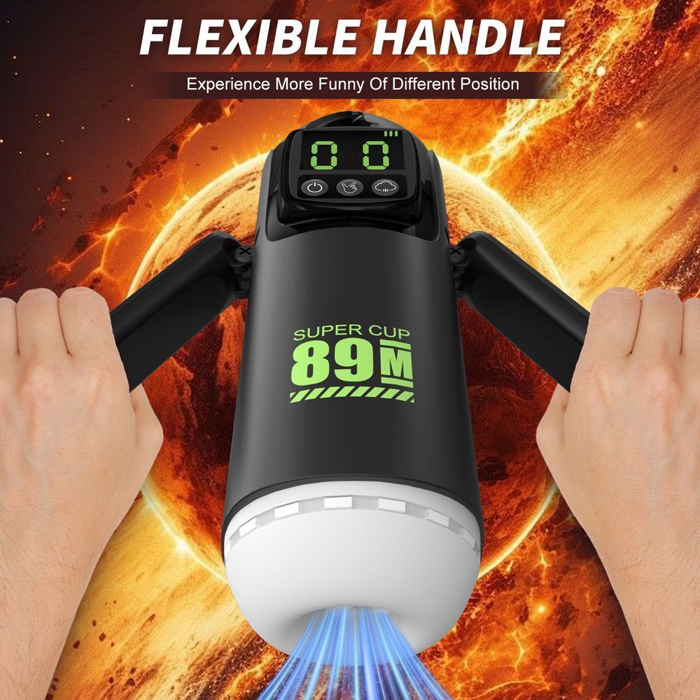 Мастурбатор с вибрацией и функцией всасывания Foxshow Masturbator With Vibration and Suction Function M510, WYS-M510, Черный