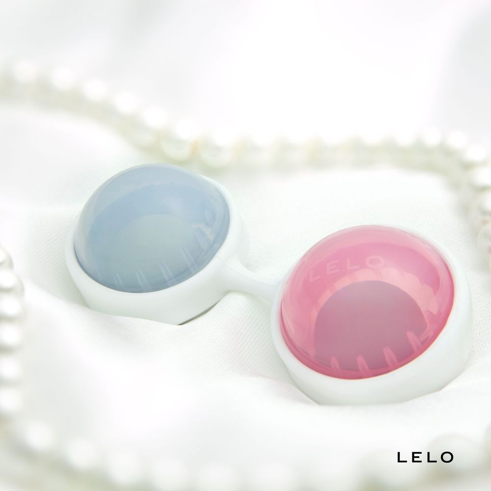 Набір вагінальних кульок LELO Beads Mini, діаметр 2,9 см, навантаження, що змінюється, 2х28 і 2х37 г