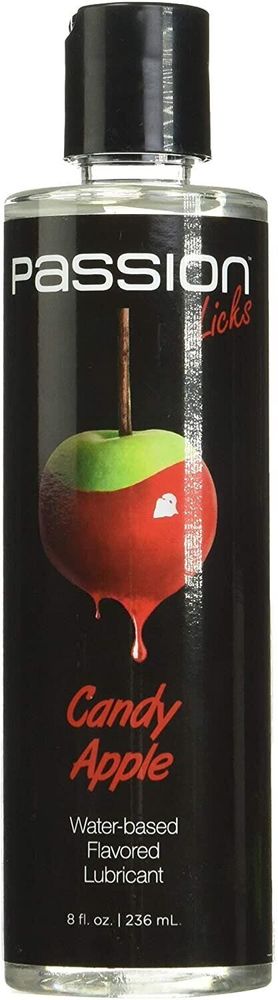 Лубрикант оральный со вкусом карамельного яблока Passion Licks Сandy apple 236 мл