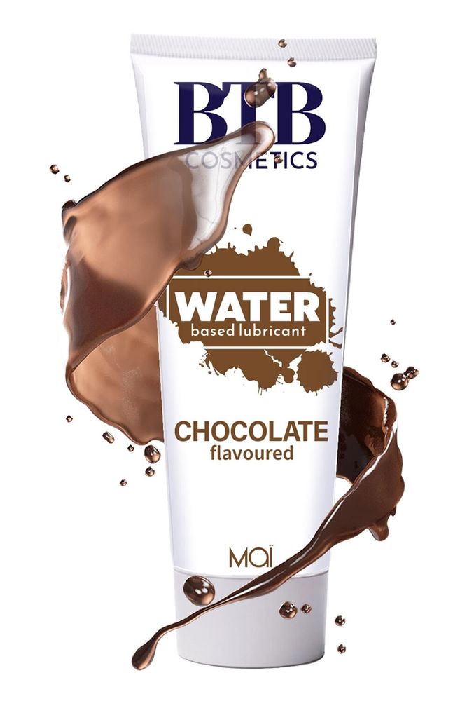 Мастило на водній основі BTB FLAVORED CHOCOLAT з ароматом шоколаду (100 мл)