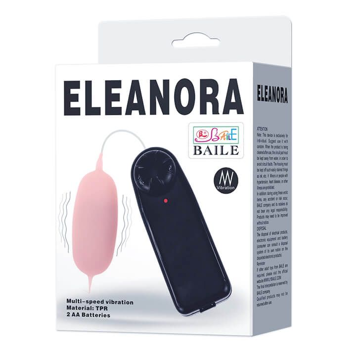 Віброяйце Eleanora Cyber Vibrating Egg Pink