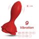 Анальна пробка - Rosenberg Red, 9 Vibration Functions