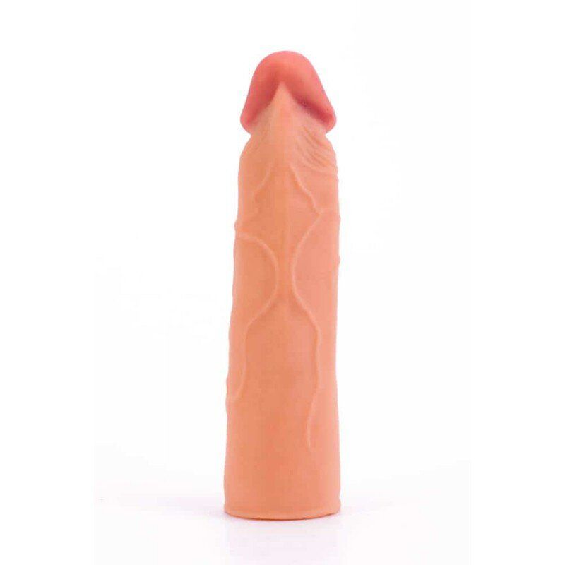 Подовжуюча насадка на пеніс - Pleasure X-Tender Penis Sleeve Flesh # 1