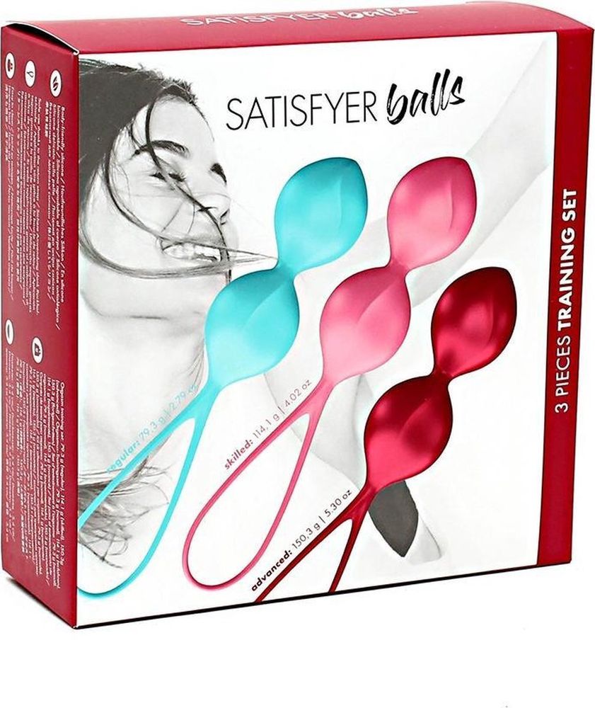 Набір вагінальних кульок Satisfyer balls Training Set
