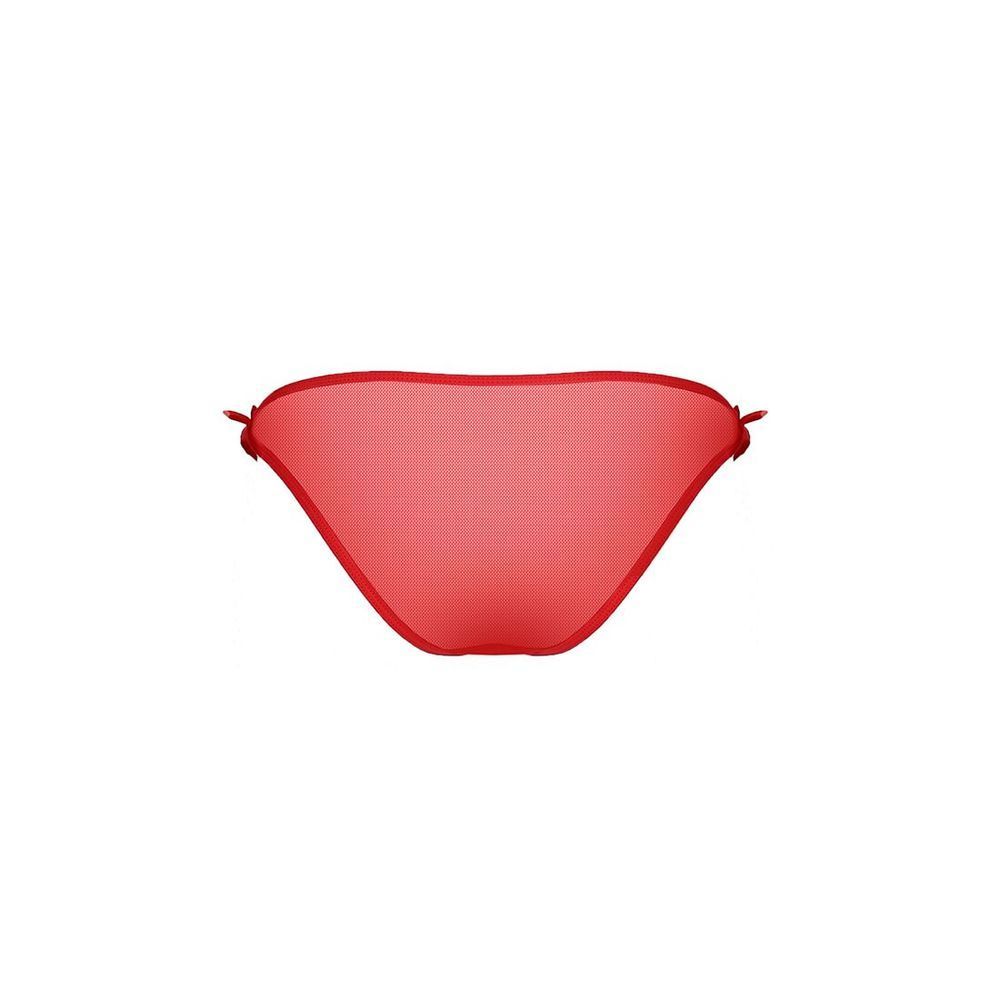 Трусики із зав'язочками з боків WARDA THONG red S/M - Passion Exclusive