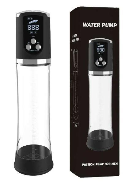 Водонепроницаемая, автоматическая вакуумная помпа с зарядкой от USB CANWIN Water Pump LCD