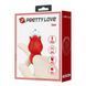 Вібратор на палець Pretty Love Jae, червоний, Червоний