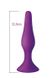 Анальна пробка на присосці MAI Attraction Toys №33 Purple, довжина 11,5 см, діаметр 3см