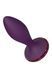 Анальний вібратор Dreamtoys Glam з пультом, фіолетовий, 12.8 см, Фіолетовий