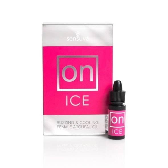 Збудливі краплі для клітора Sensuva - ON Arousal Oil for Her Ice (5 мл) охолодні