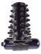 Эрекционная насадка с вибрацией Fantasy C-Ringz Vibrating Super Sleeve от Pipedream