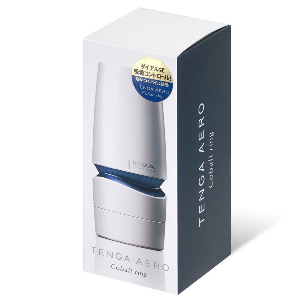 Мастурбатор Tenga - Aero Masturbator Cobalt, Белый