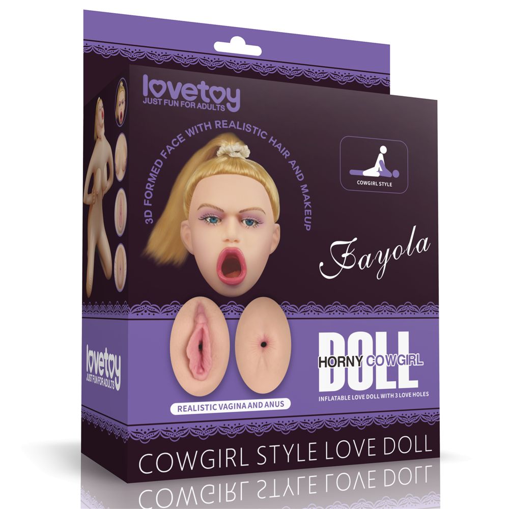 Секс-лялька Lovetoy Cowgirl Style Love Doll Fayola