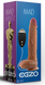 Вибратор на присоске EGZO Ciberskin DVR004 ( 23 см х 5,5 см ), телесный