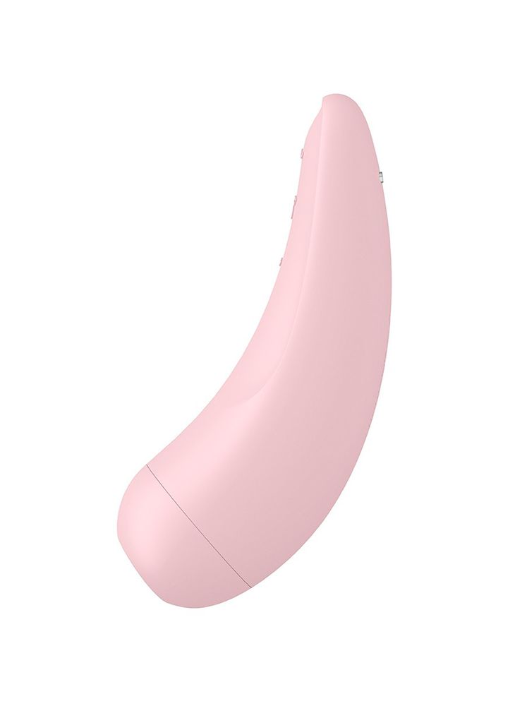 Вакуумный клиторальный стимулятор Satisfyer Curvy 2+ Pink