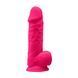 Фалоімітатор Silexd Premium Dildo Model 4 з термоефектом, Рожевий