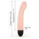 Вибратор Dorcel Real Vibration M Flesh 2.0, точка G, 3.7 см, телесный