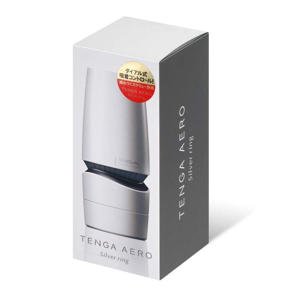 Мастурбатор Tenga - Aero Masturbator Silver, Сріблястий
