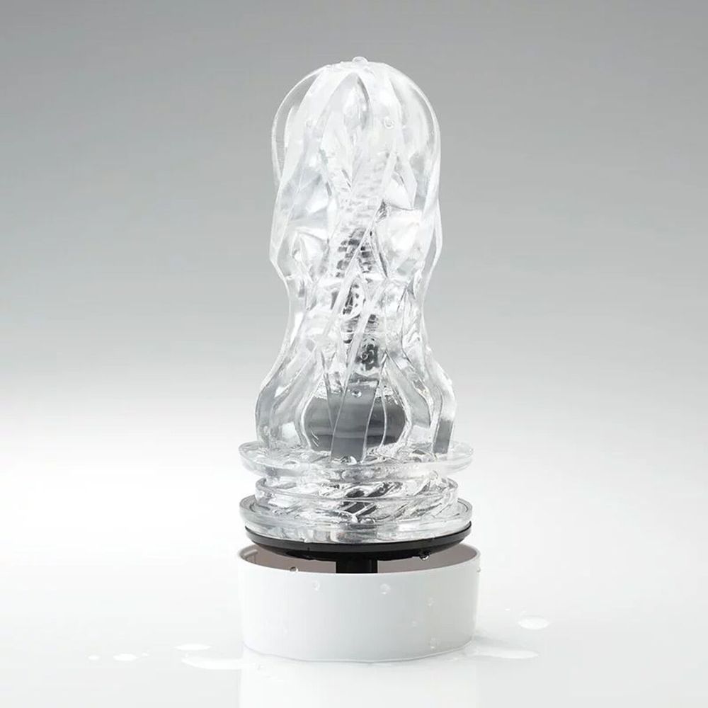 Мастурбатор Tenga - Aero Masturbator Silver, Сріблястий