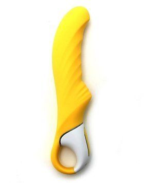 Силиконовый вибратор Satisfyer Vibes Yummy Sunshine, Жёлтый