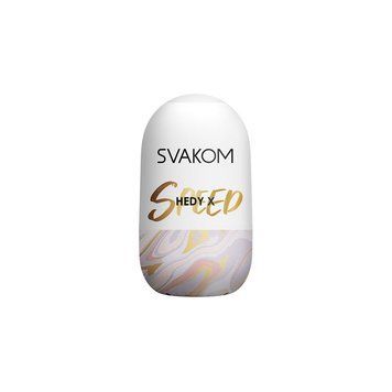 Яйцо-мастурбатор Svakom Hedy X- Speed, Белый