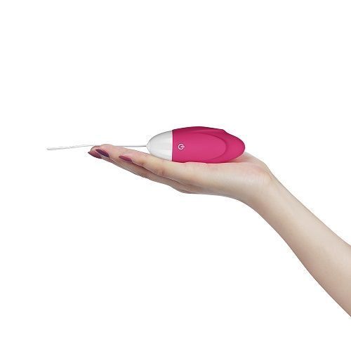 Віброяйце Lovetoy Rechargeable Joy Remote Control Egg, рожеве