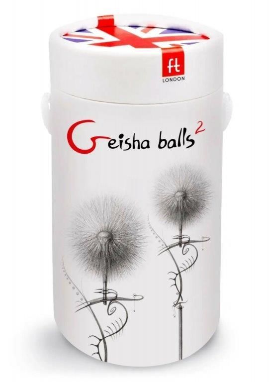 Кулі вагінальні Gvibe Geisha Balls 2 для тренування інтимних м'язів, рожеві