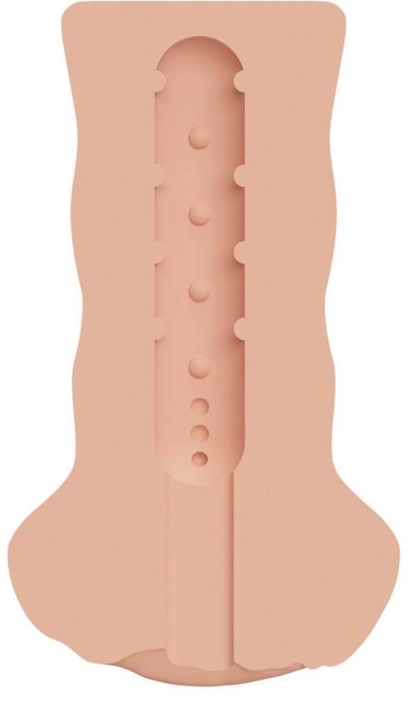 Мастурбатор деталізований MALESATION Masturbator Real Mature Pussy, Бежевий