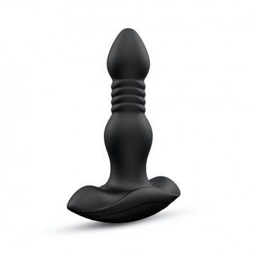 Анальная пробка с вибрацией и пульсацией Dorcel DEEP STORMER, Черный