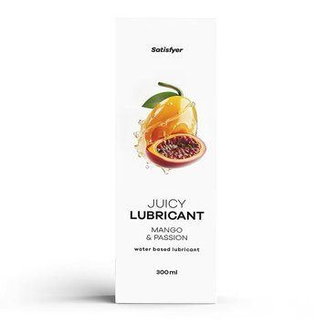 Лубрикант Satisfyer Juicy Lubricant Mango & Passion - манго та маракуя, 300 мл, 300 ml, Манго, Маракуя