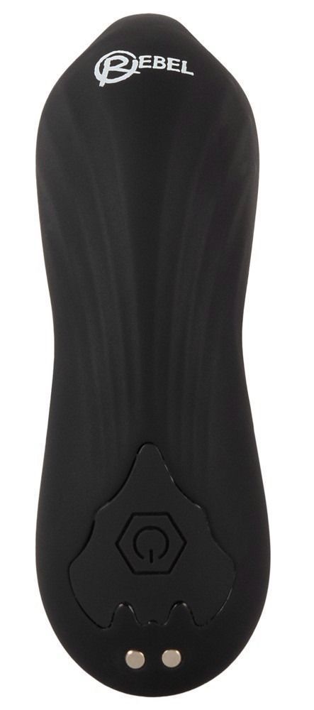 Вибростимулятор простаты с ротацией Rebel RC Butt Plug With 2 Functions, Черный